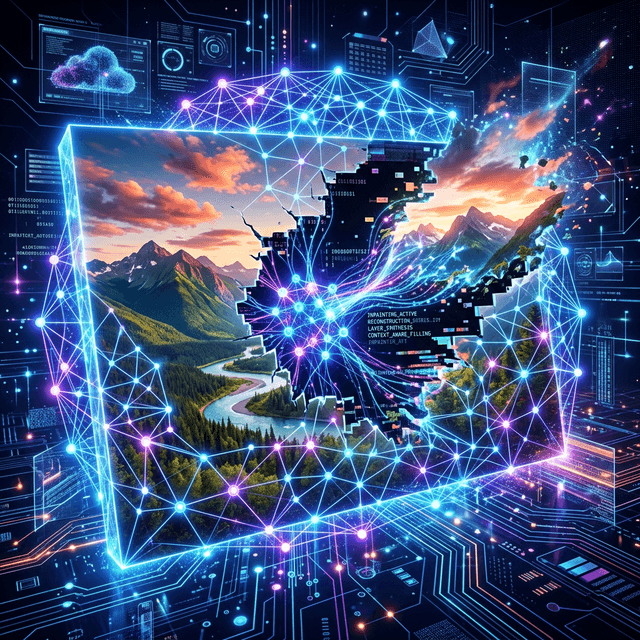 O que é AI Inpainting? Como Funcionam os Modelos Generativos de Preenchimento